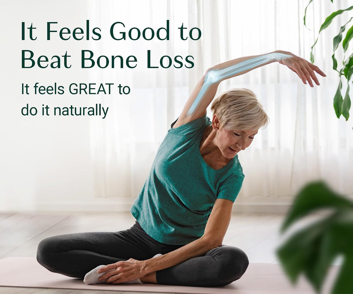 AlgaeCal Strontium Boost for Bone Density & Strength, 60 Caps, 1 Pack
