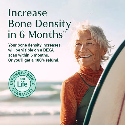 ALGAECAL Bone Builder Pack, Calcium + Strontium for Bone Density, 1 Month
